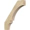 Ekena Millwork 4"W x 24"D x 28"H Balboa Rough Sawn Knee Brace, Douglas Fir BRC04X24X28BOA00RDF - alternate 1